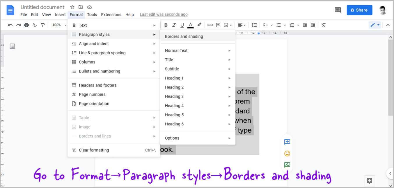 How To Remove Shading In Google Docs Easy Steps