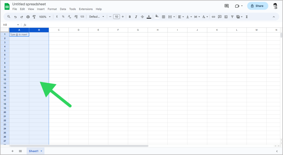 How To Freeze Columns In Google Sheets