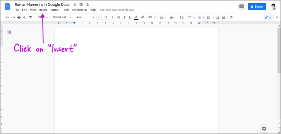how-to-do-roman-numerals-in-google-docs-4-easy-steps