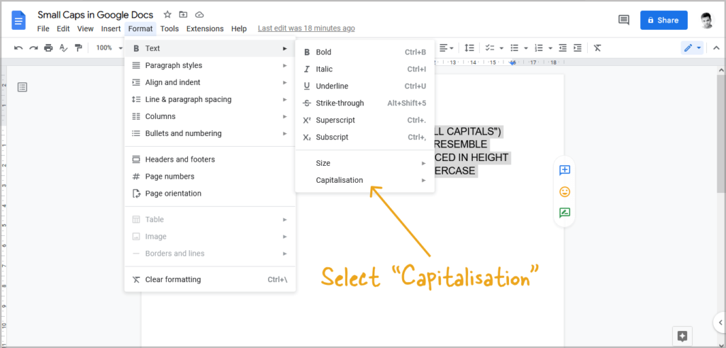 how-to-do-small-caps-in-google-docs-appsthatdeliver