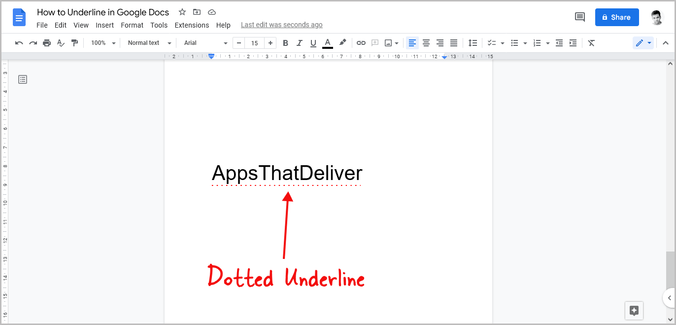 how-to-underline-in-google-docs-quickest-method