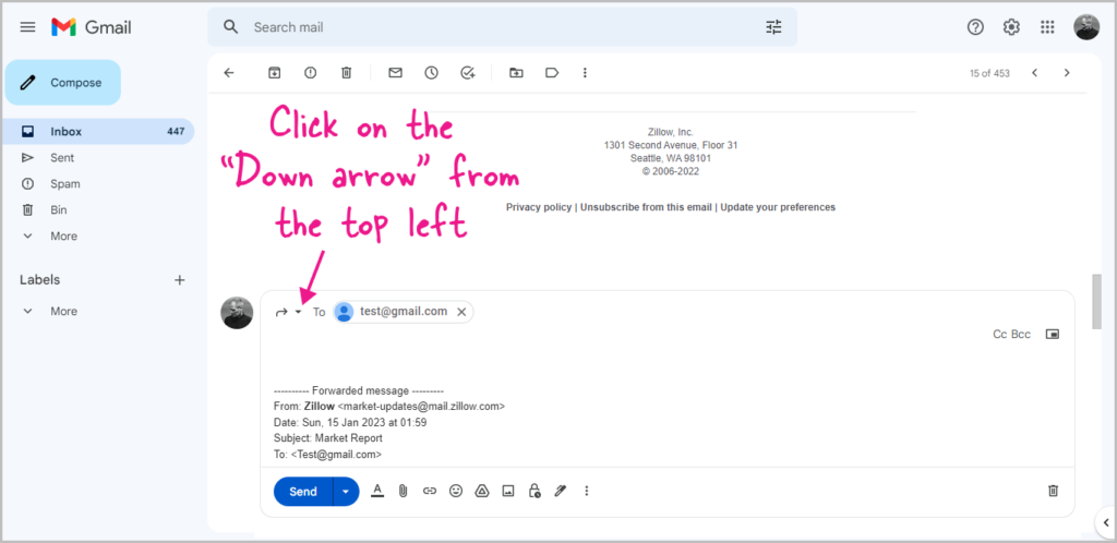 How To Change Subject Line In Gmail When Forwarding   How To Change Subject Line In Gmail When Forwarding Step 2 1024x498 