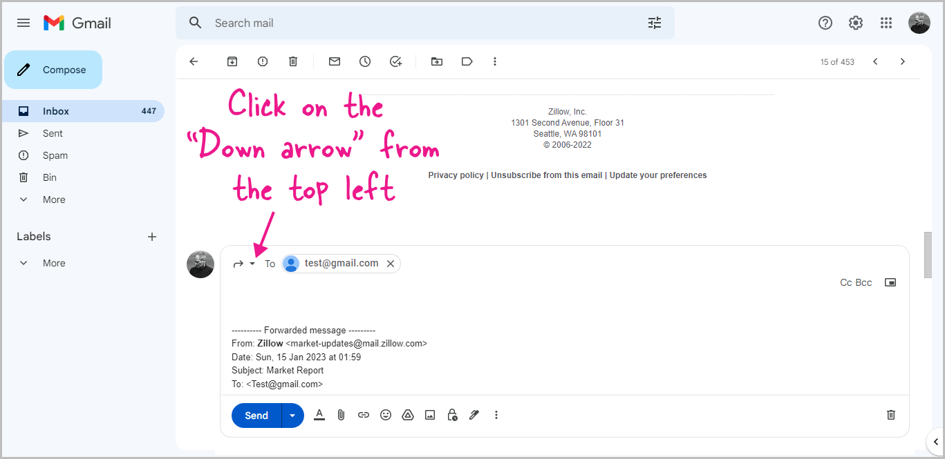 How to Change Subject Line in Gmail When Forwarding
