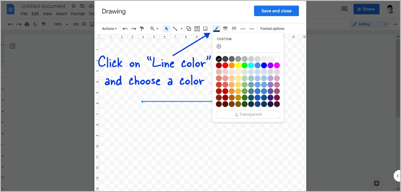 How to Change Underline Color in Google Docs