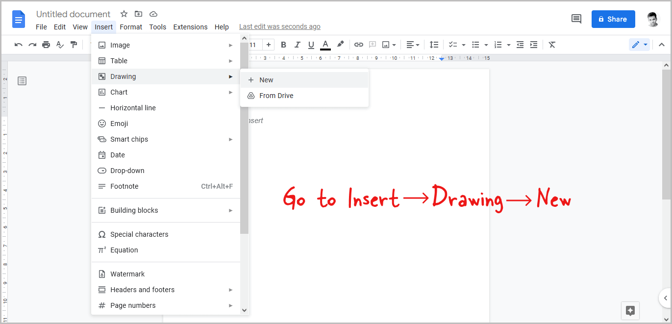 How to Add Dotted Line in Google Docs