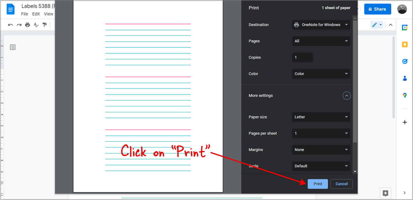 How to Make Index Cards on Google Docs