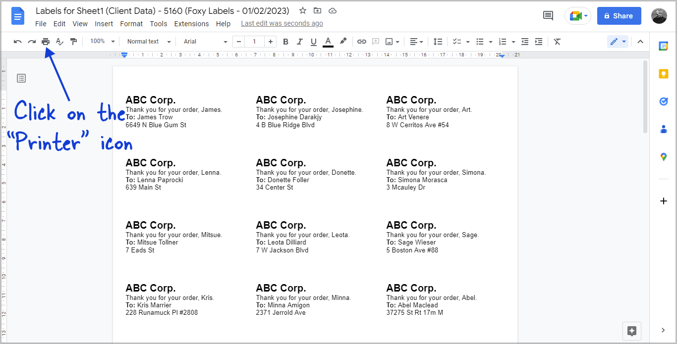 How to Make Labels in Google Docs in 7 Easy Steps