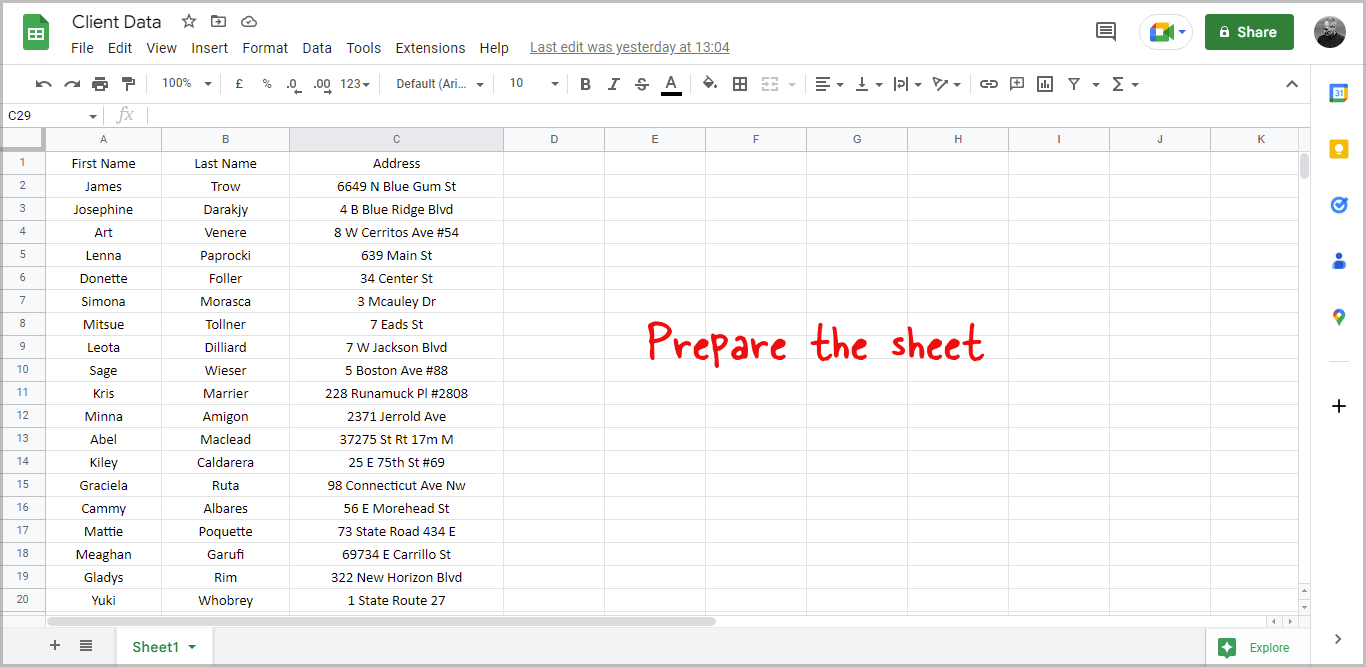 How To Print Labels From Google Sheets To Printer