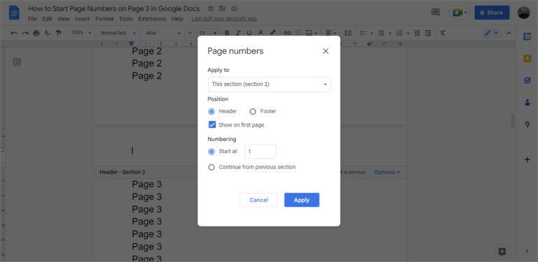 how-to-start-page-numbers-on-page-3-in-google-docs