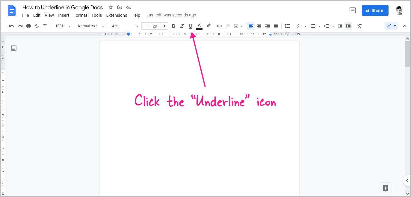 How to Double Underline in Google Docs 