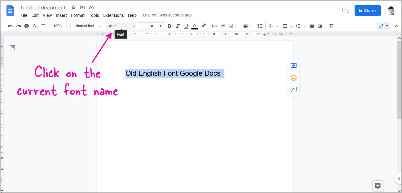 How To Get Calligraphy Font On Google Docs