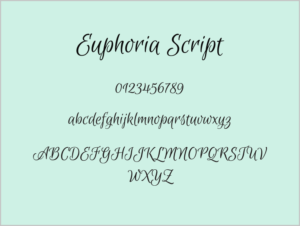 Calligraphy Fonts on Google Docs