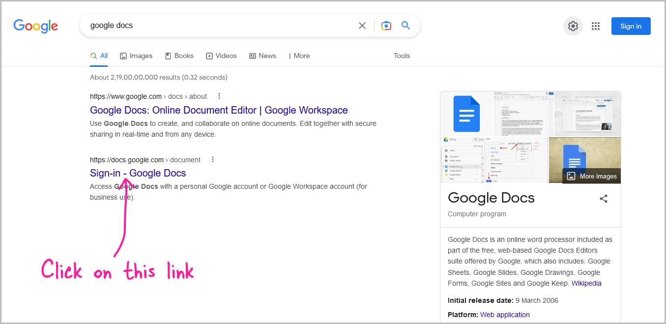 How to Create a Blank Document in Google Docs