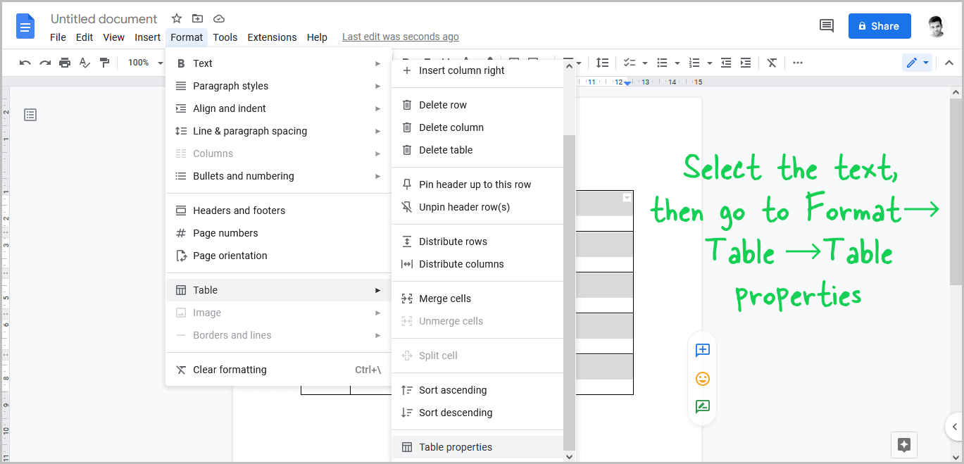 Google Docs Using a Picture as a Bullet Point