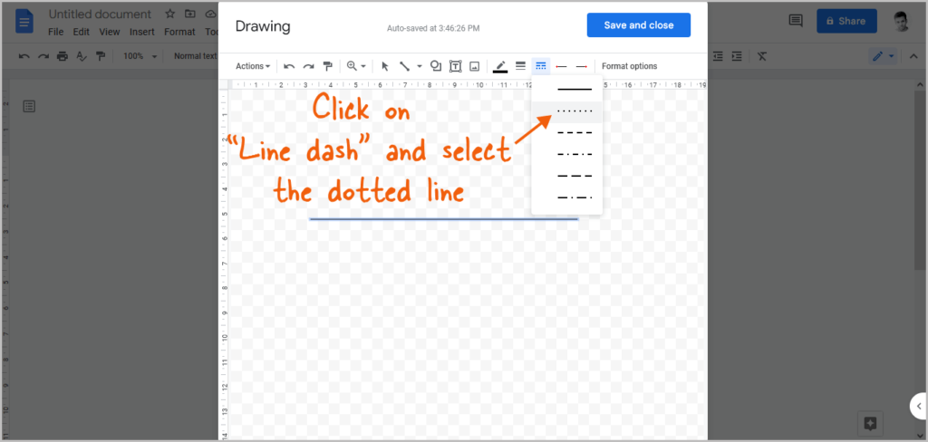 how-to-add-dotted-line-in-google-docs