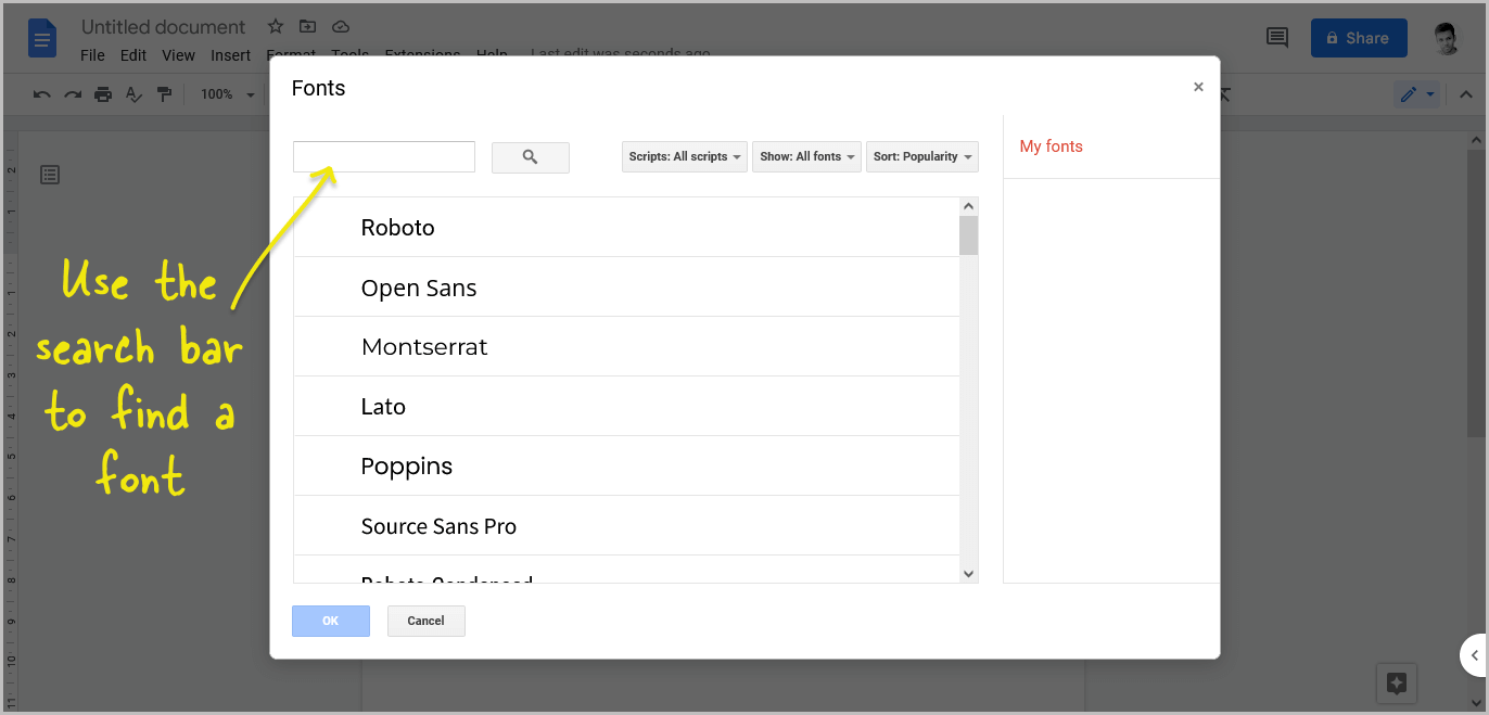 How to Add Fonts to Google Docs