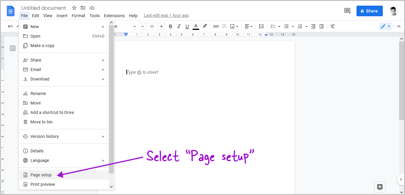 How to Do 1 Inch Margins on Google Docs