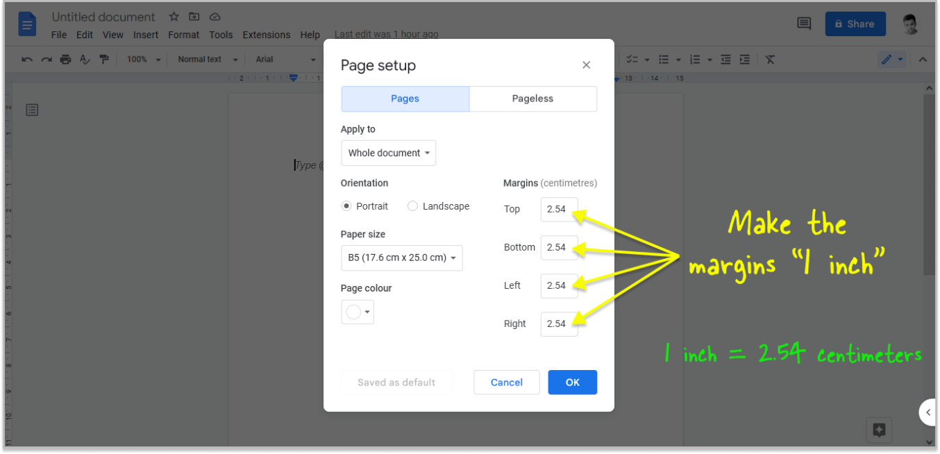 how-to-do-1-inch-margins-on-google-docs-4-easy-steps