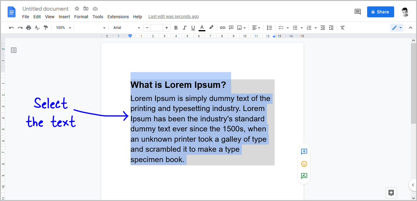 google-docs-remove-text-background-color