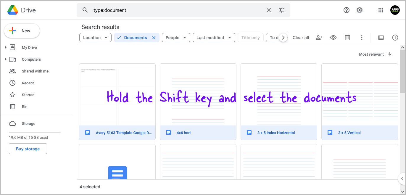 How to Share Multiple Google Docs at Once