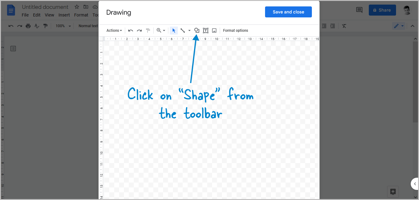 How to Type an Arrow in Google Docs Using the Drawing Tool