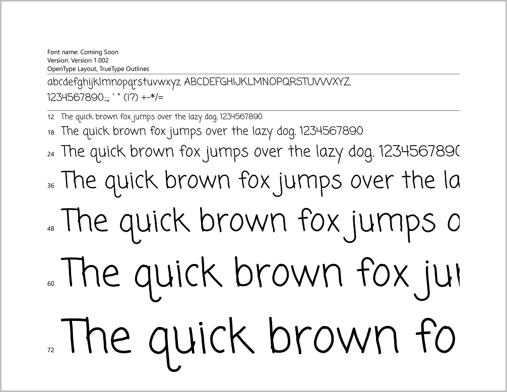 Zaner-Bloser Font for Google Docs