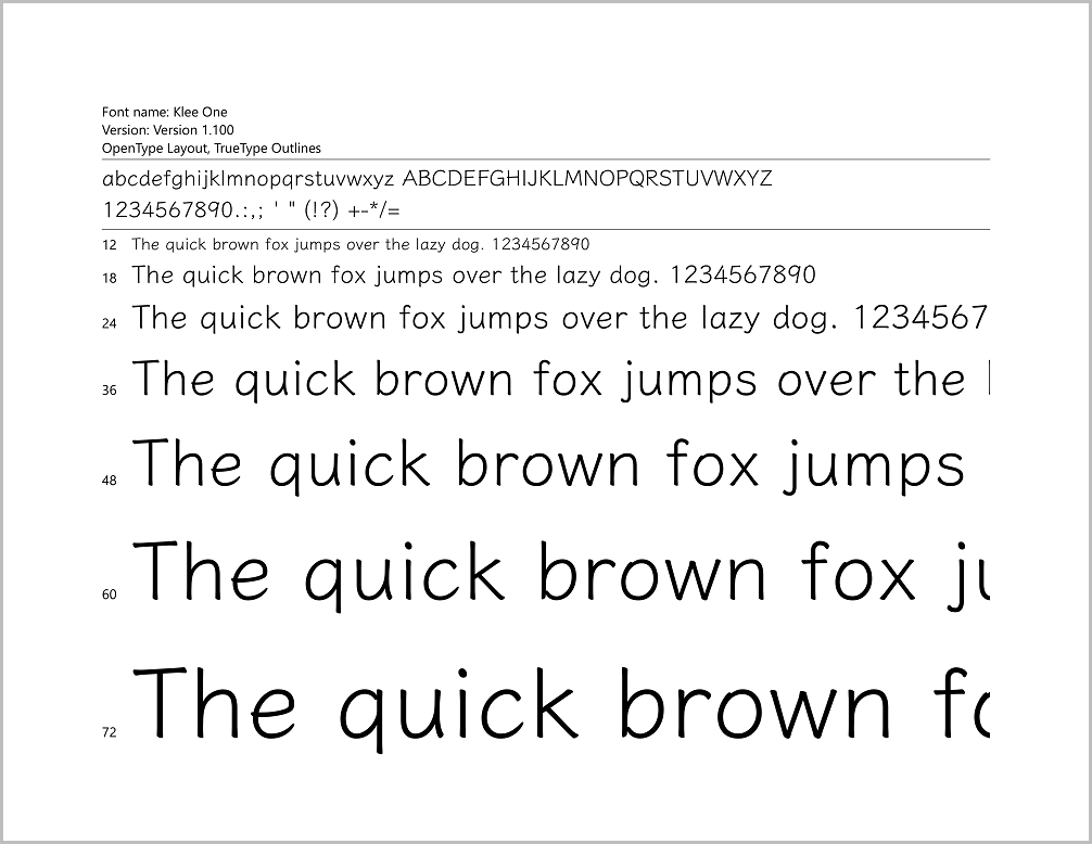 Zaner-Bloser Font for Google Docs