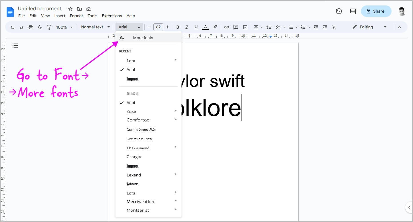 folklore-font-google-docs