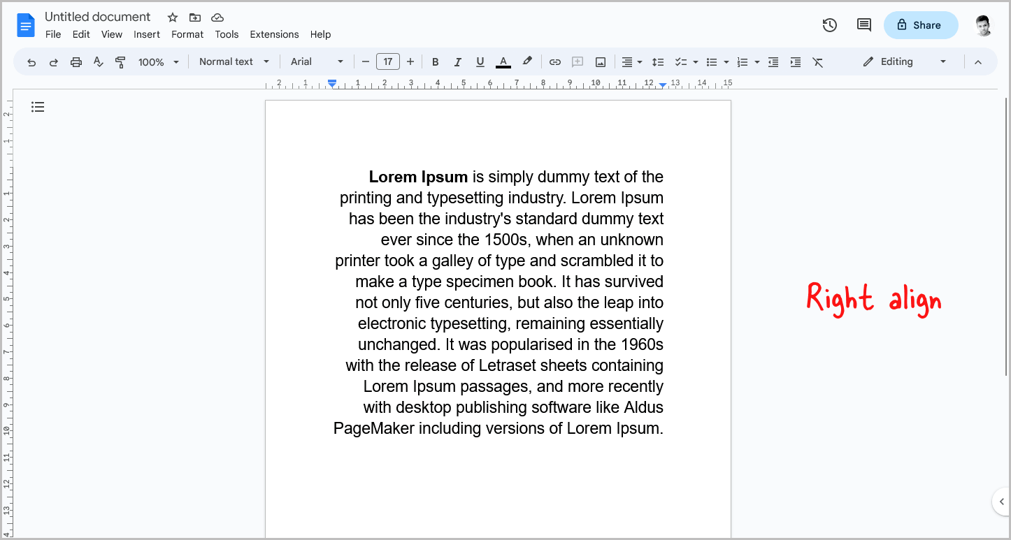 What Does Justify Mean in Google Docs