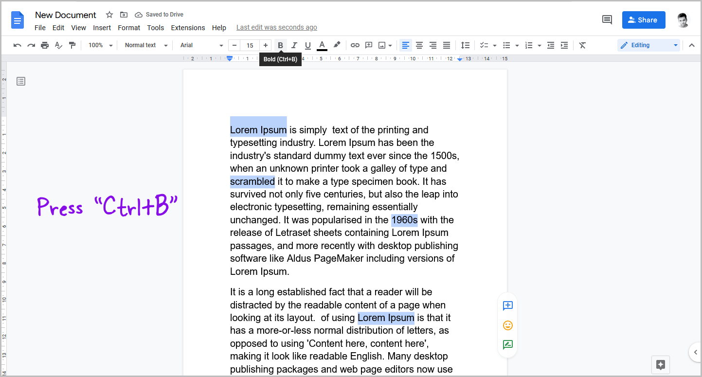 how-to-bold-multiple-words-in-google-docs