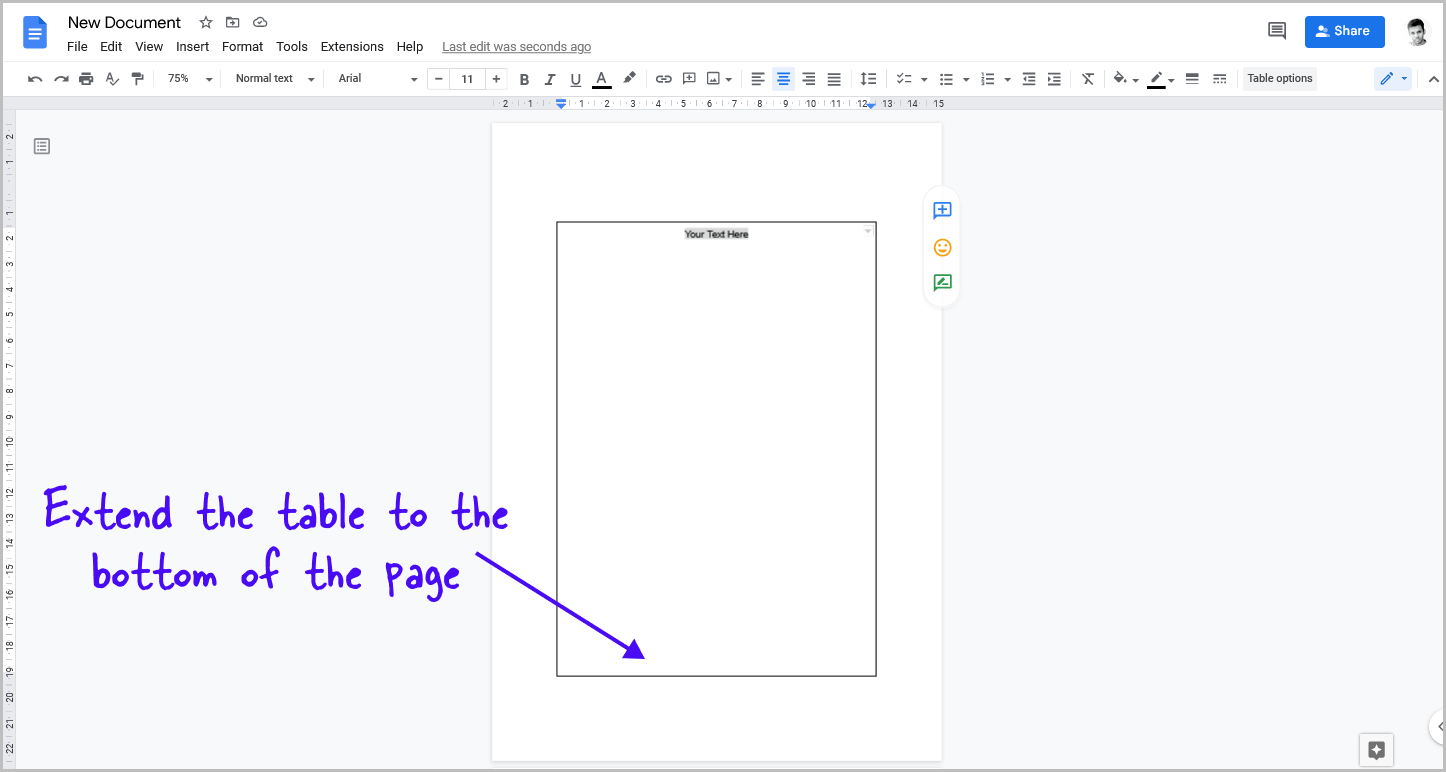 How to Center Text in Google Docs