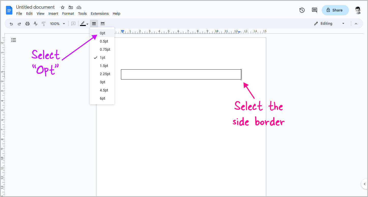 How to Make Lined Paper in Google Docs