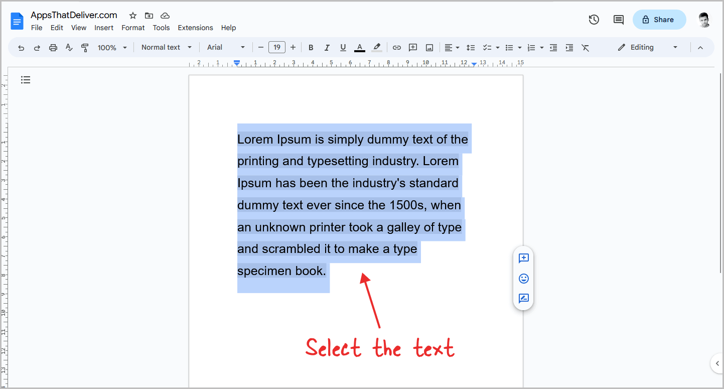 google-docs-remove-text-background-color