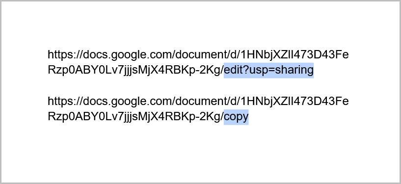 How to Force a Copy in Google Docs