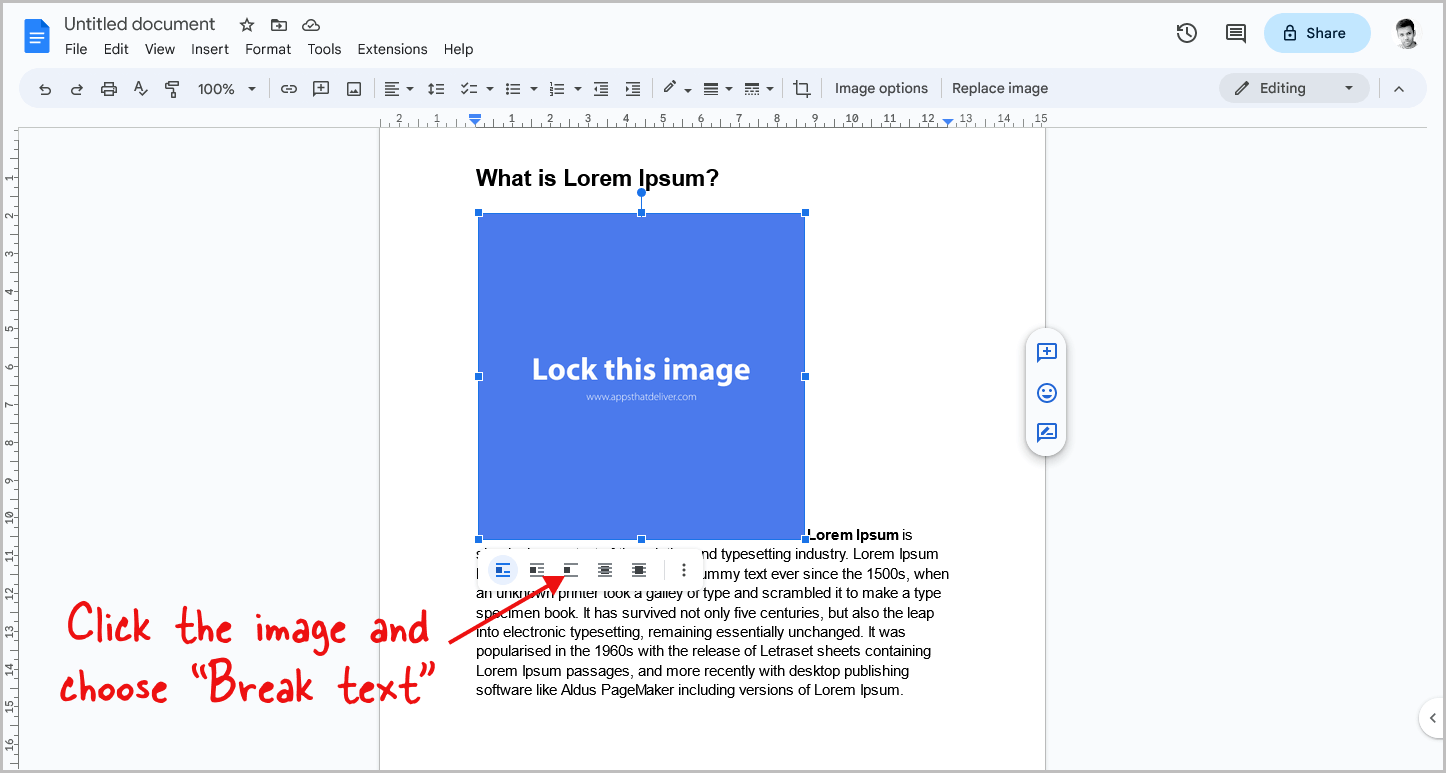 how-to-lock-an-image-in-google-docs