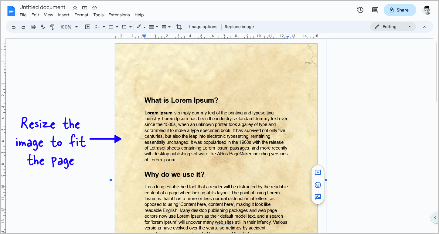 How to Make a Google Doc Look Like Old Paper