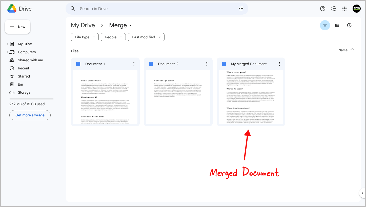 How to Merge or Combine Google Docs