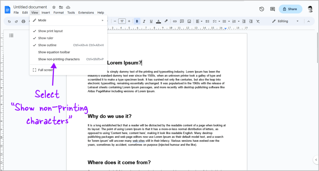 How to Show Paragraph Marks in Google Docs AppsThatDeliver