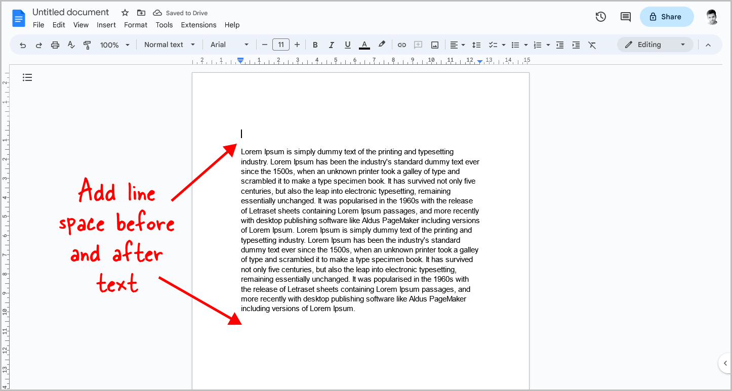 How Do You Split The Page In Half On Google Docs