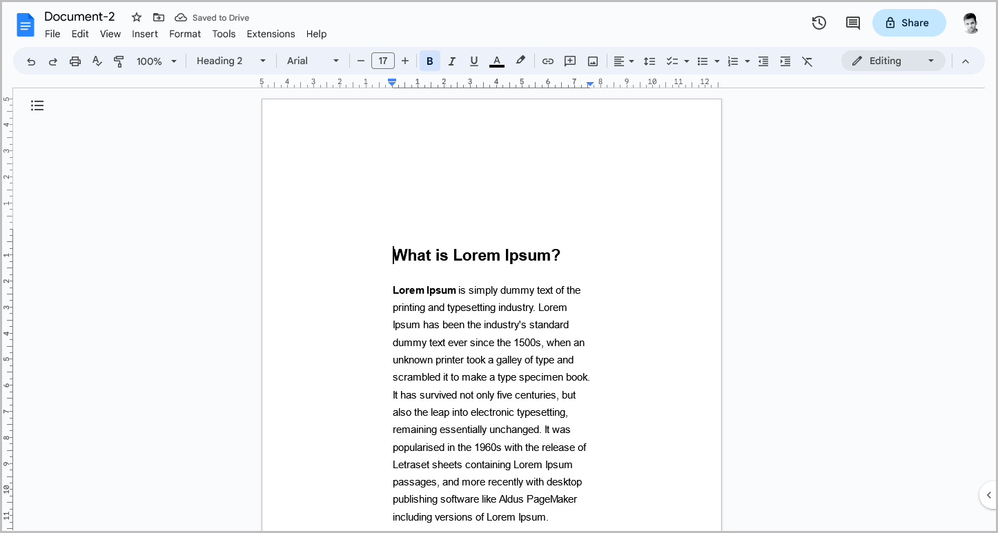 Margins Too Large When Copy Paste From Google Docs_Before