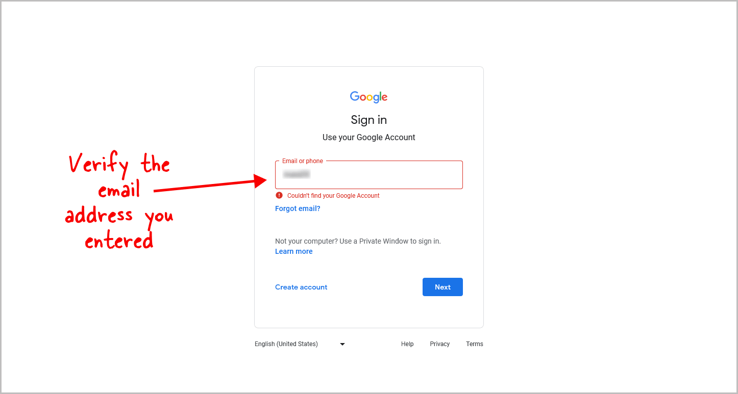 Couldnt Find Your Google Account but Username is Taken FIX