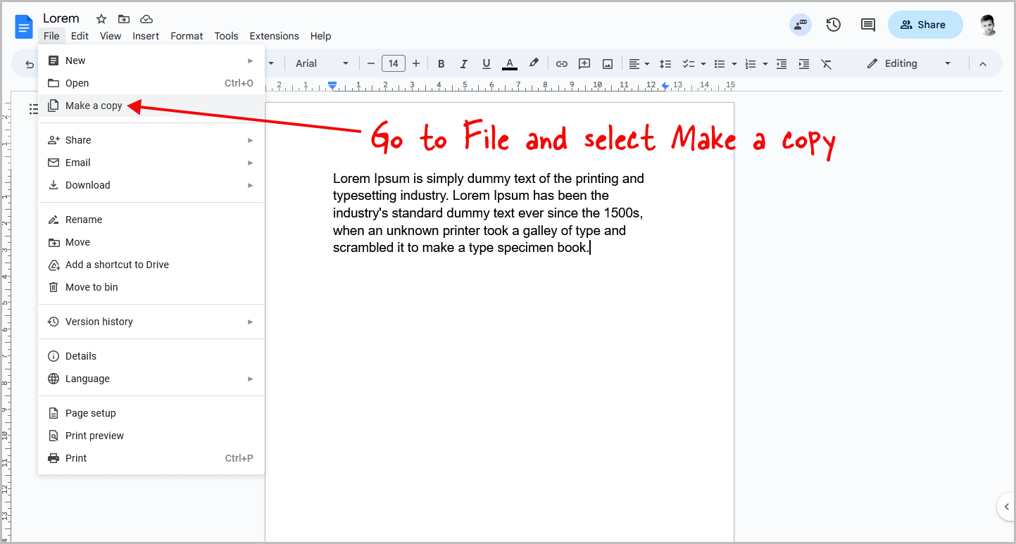 How to Hide Version History in Google Docs