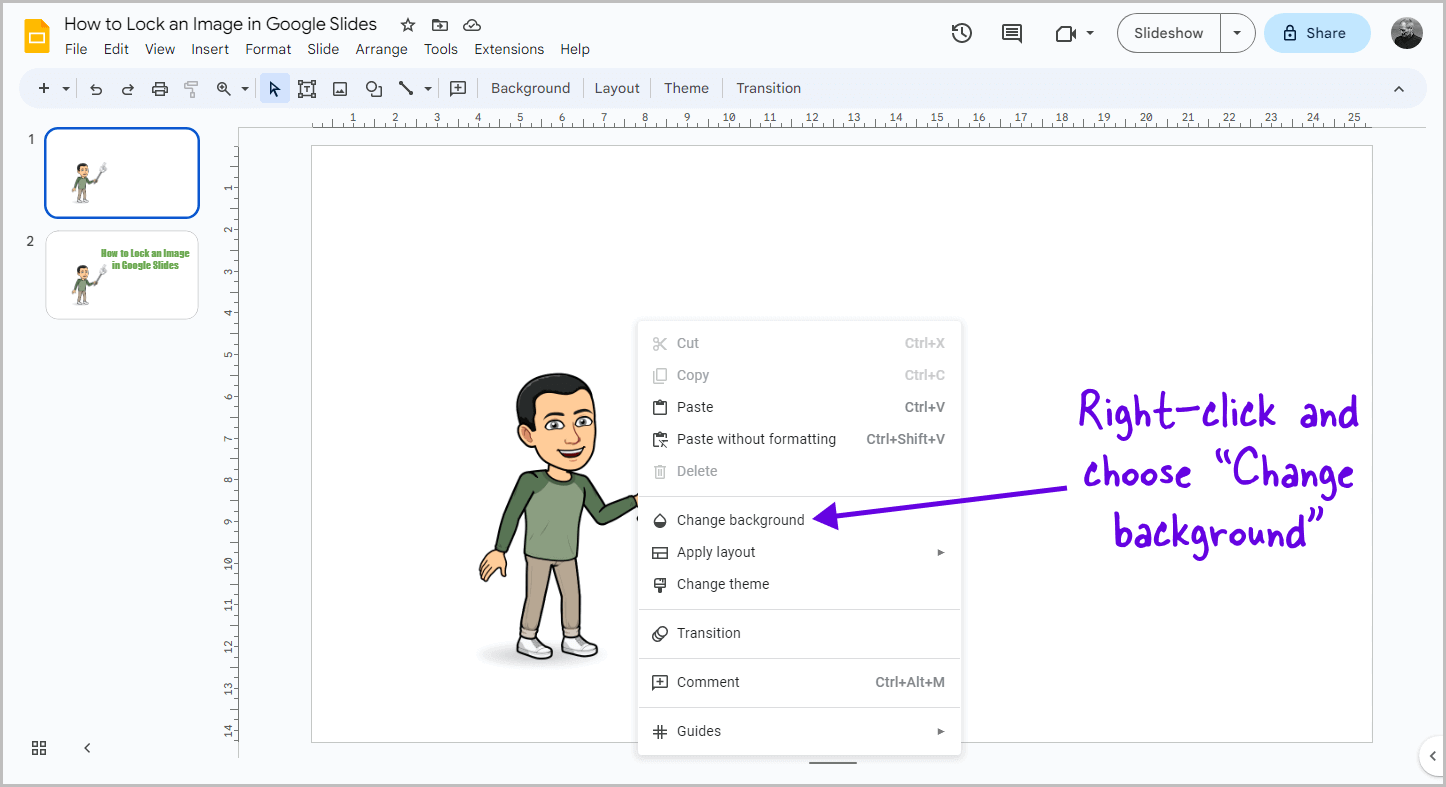 how-to-lock-an-image-in-google-slides