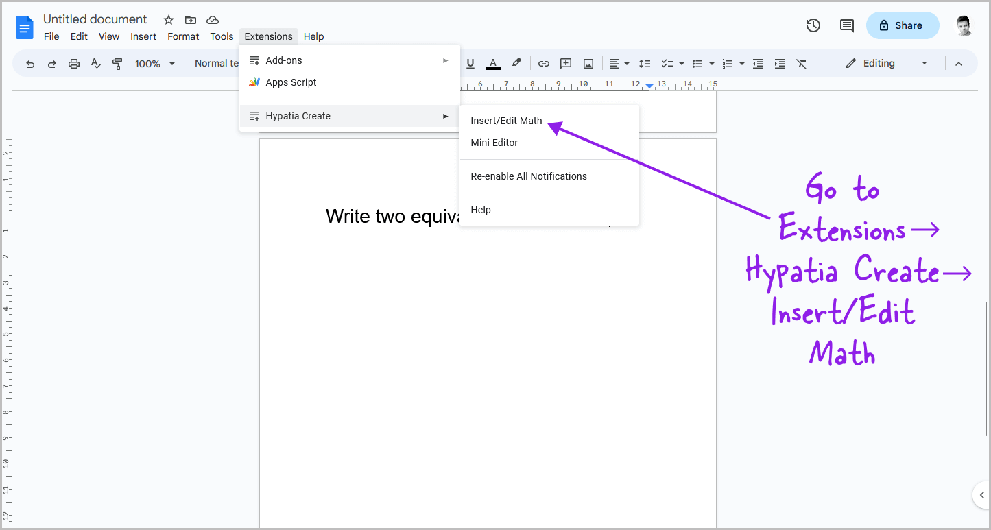 How to Make Fractions in Google Docs