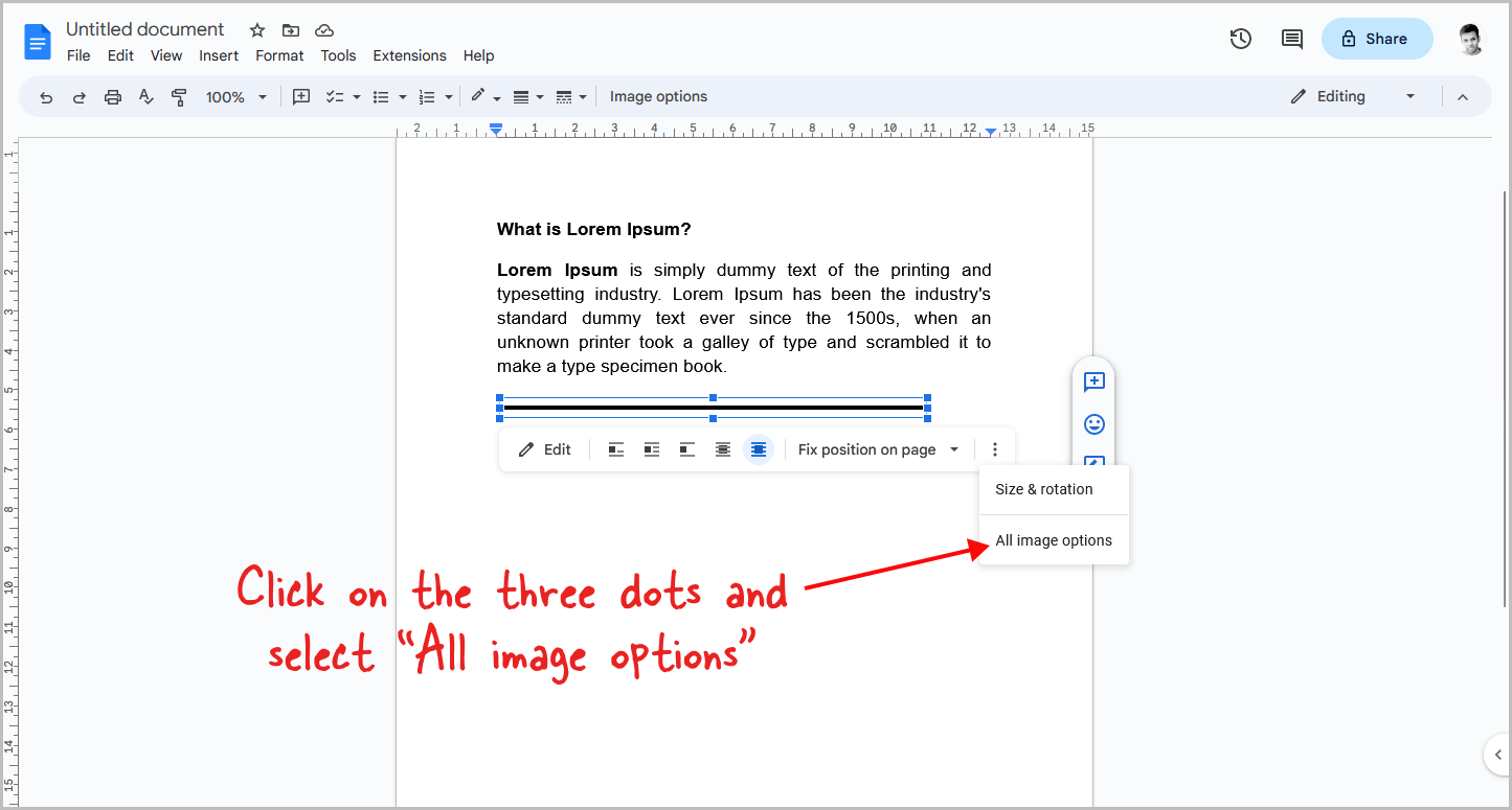 How to Make Horizontal Line Thicker in Google Docs