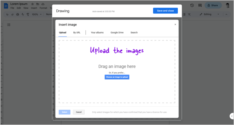 how-to-select-multiple-images-in-google-docs