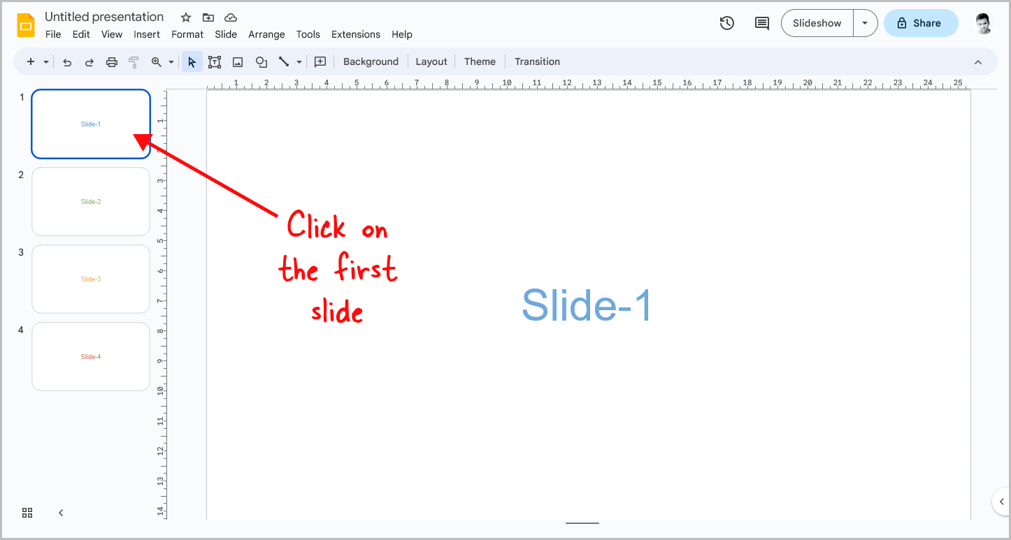 How to Select Multiple Slides on Google Slides