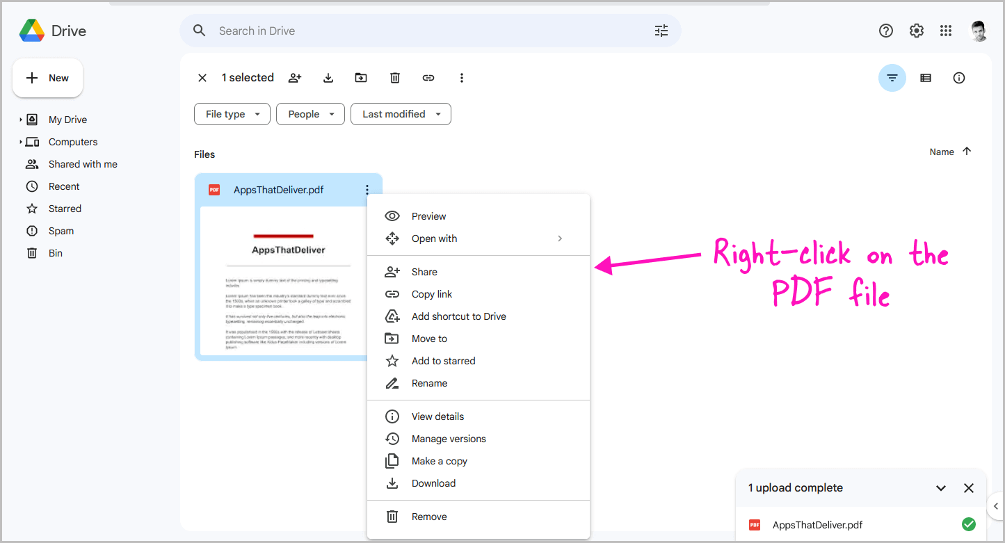 How To Insert A PDF Into A Google Doc