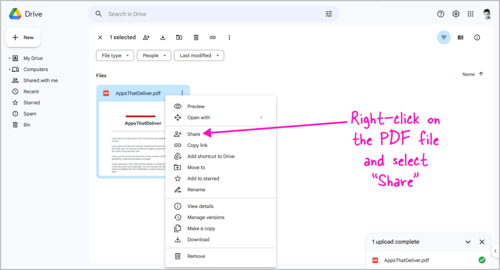 How To Insert A Pdf Link Into Google Docs