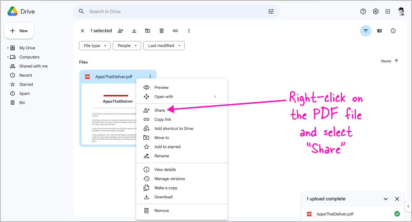 How to Insert a PDF Link Into Google Docs
